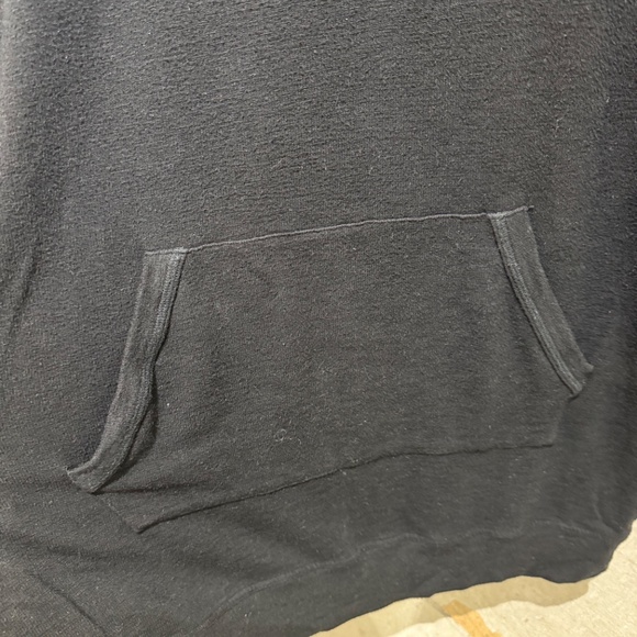 Splendid Wide Neck Sweatshirt with Front Pocket - Picture 3 of 4